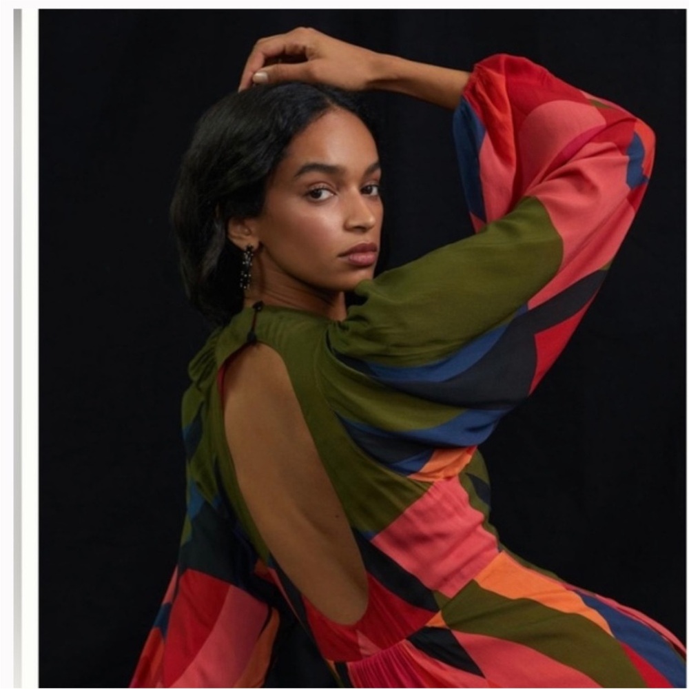 Farm Rio Abstract Maxi Dress - Picture 4 of 5